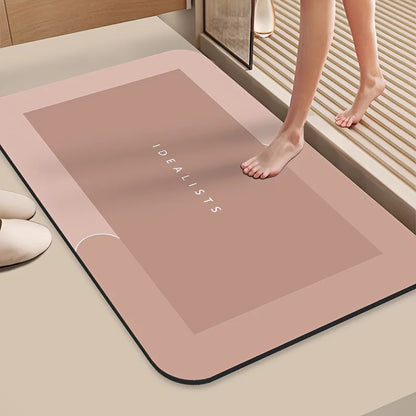 Tapis de Bain Diadomite - Collection Pastel